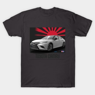 Toyota Camry White T-Shirt